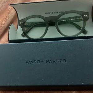 Warby Parker- Tal Rosemary Crystal Matte Glasses